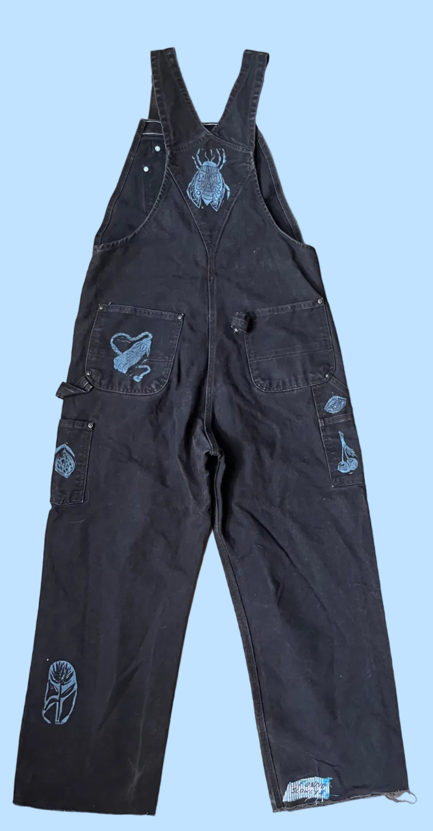 Carhartt Bibs/ printed