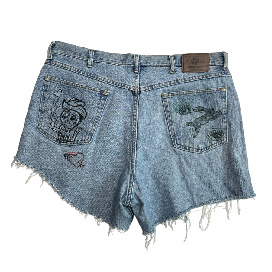 wrangler skull pocket cut off