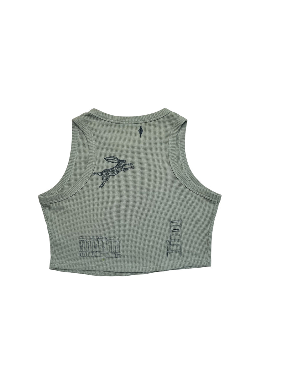 green roadrunner tank
