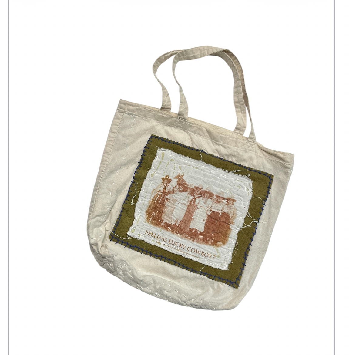 Lucky Cowboy Tote