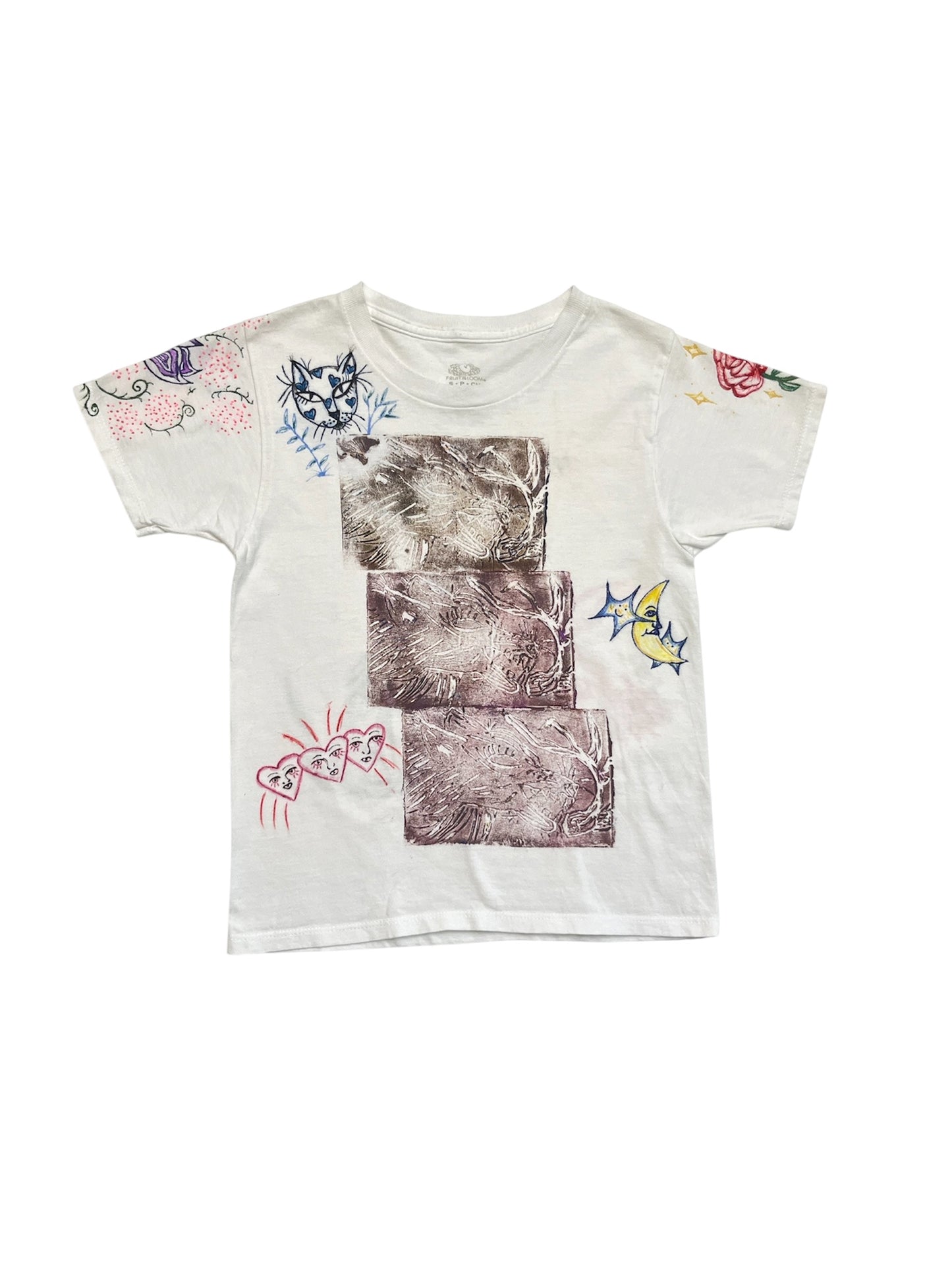 Hand Drawn animal tee