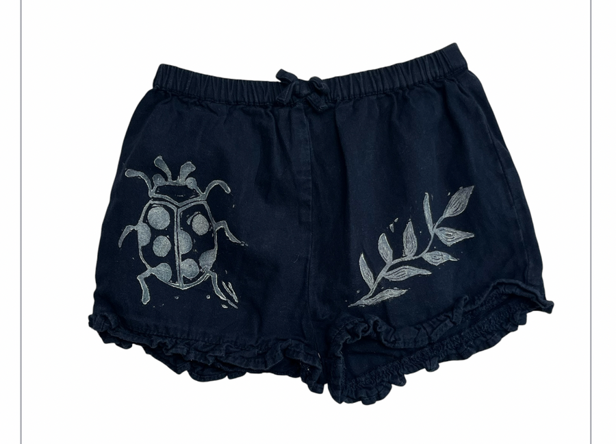 ladybug navy shorts