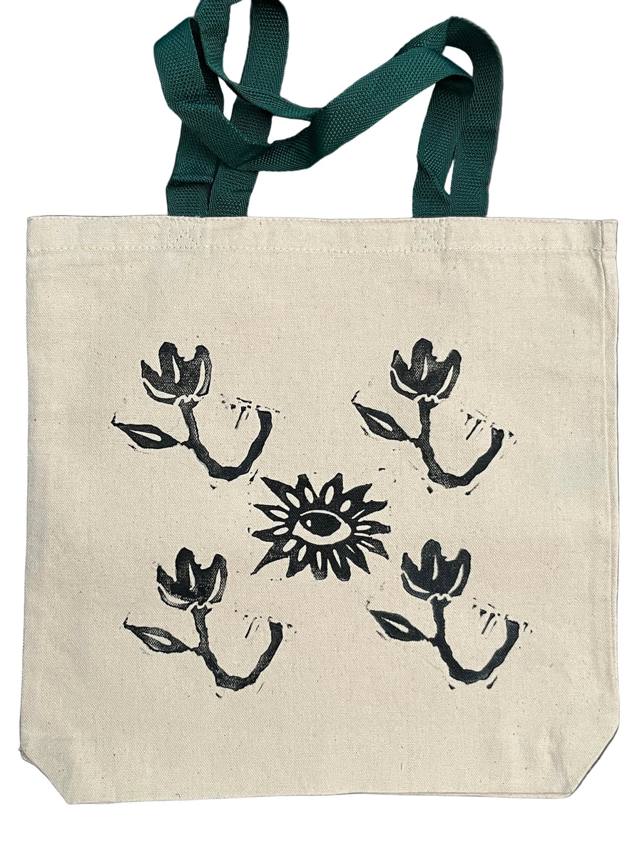 tote: 4x flower eye