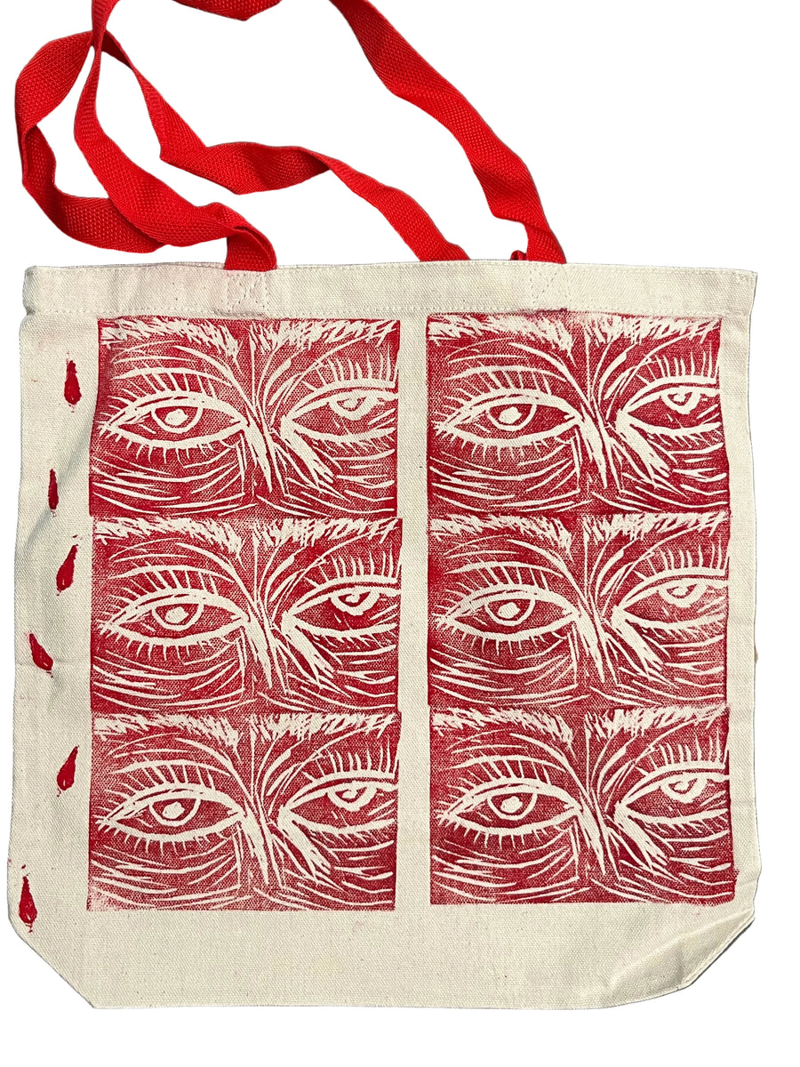 tote: eyes & droplets