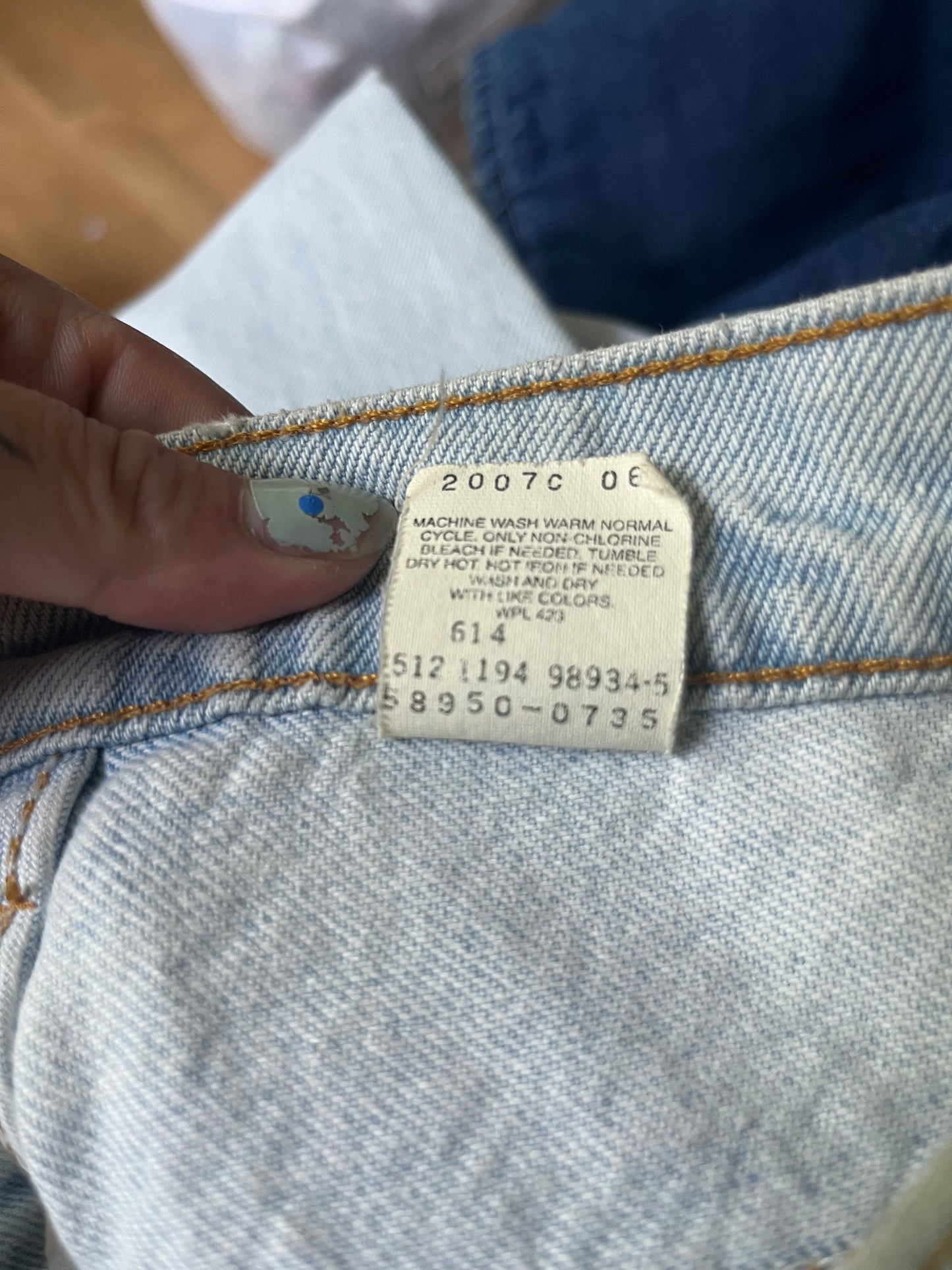 Orange Label Levis